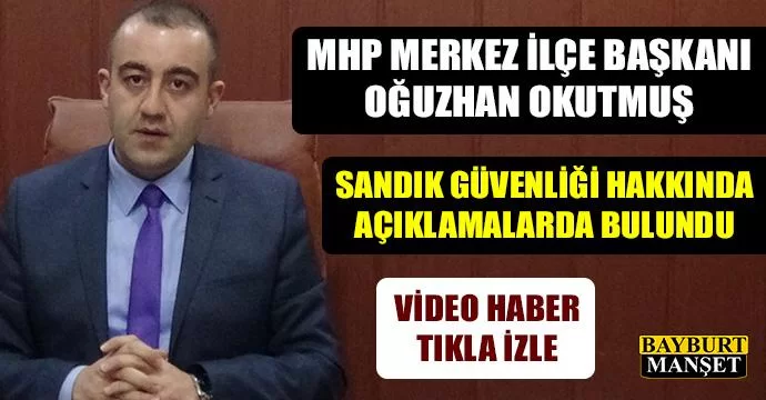 Mhp'den Sandık Uyarısı