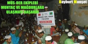 Müs-Der Arakanlı Mülteci Kamplarında