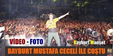 Bayburt Mustafa Ceceli İle Coştu - Video