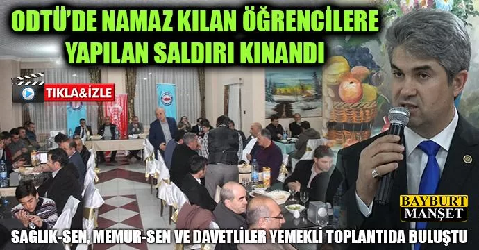 ODTÜ’de Namaz kılan öğrencilere yapılan saldırı kınandı