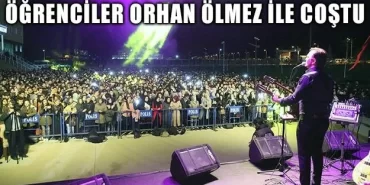 Öğrenciler Orhan Ölmez İle Coştu