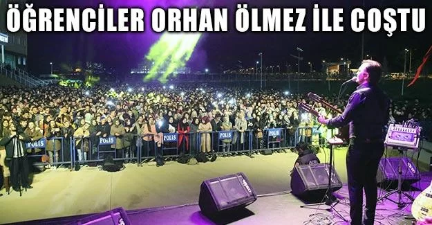 Öğrenciler Orhan Ölmez İle Coştu