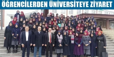 Öğrencilerden Bayburt Üniversitesine Ziyaret