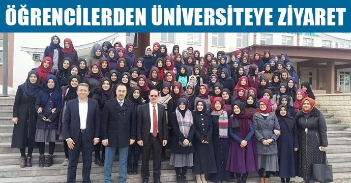 Öğrencilerden Bayburt Üniversitesine Ziyaret