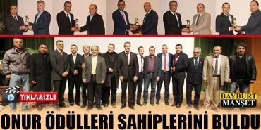 Onur Ödülleri Sahiplerini Buldu