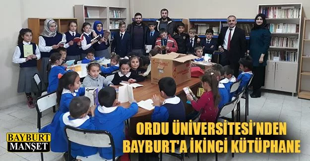 Ordu Üniversitesi'nden Bayburt'a İkinci Kütüphane