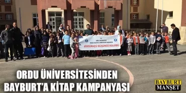 Ordu Üniversitesinden Bayburt’a Kitap Kampanyası