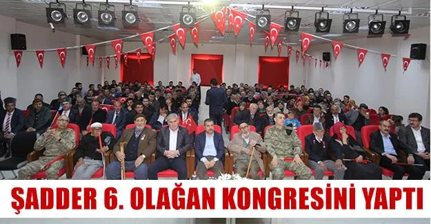 Şadder 6. Olağan Kongresini Yaptı