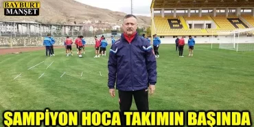 Şampiyon Hoca Takımın Başında