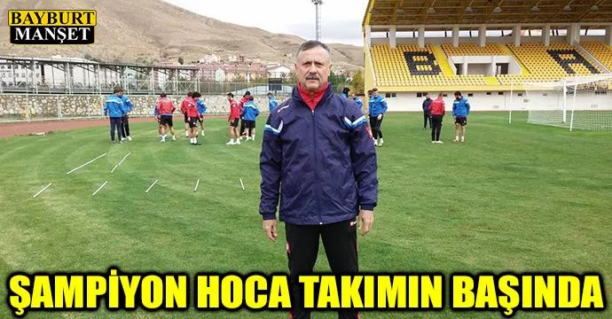 Şampiyon Hoca Takımın Başında