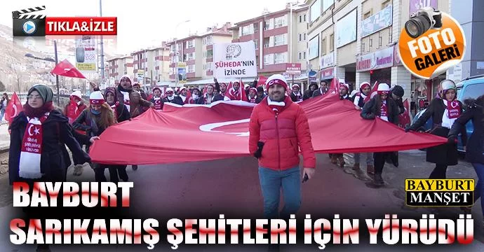 Sarıkamış Şehitlerine -22 derecede anma