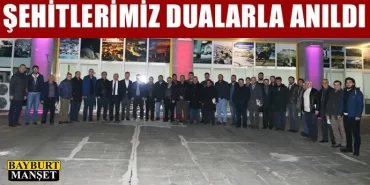 Şehitlerimiz dualarla anıldı