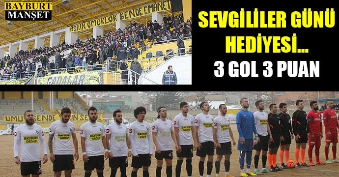 Sevgililer günü hediyesi, 3 gol 3 puan