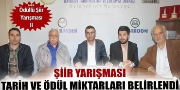 Şiir Yarışması Tarih Ve Ödül Miktarları Belirlendi