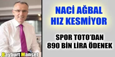 Spor Toto’dan 890 bin lira ödenek