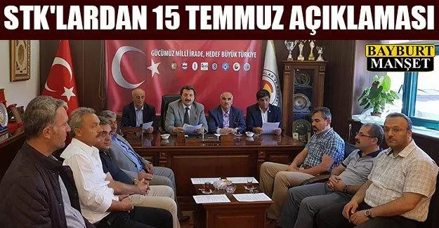 STK'lardan 15 Temmuz açıklaması