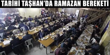 Tarihi Taşhan’da Ramazan Bereketi