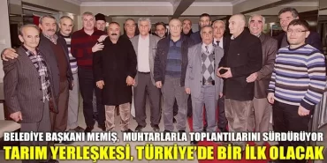 Tarım Yerleşkesi, Türkiye’de Bir İlk Olacak