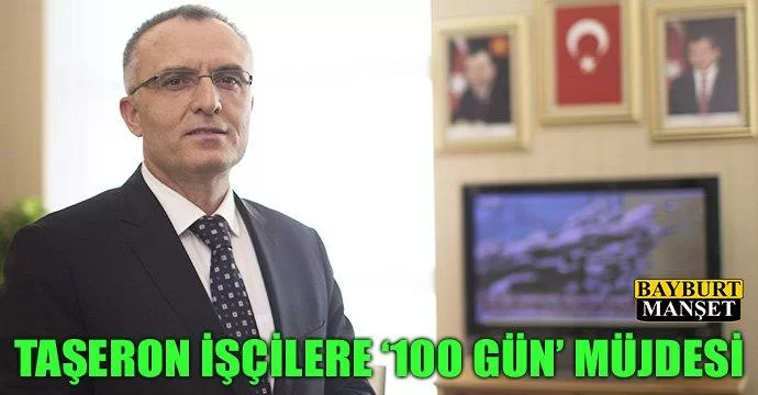 Taşeron işçilere 100 gün müjdesi