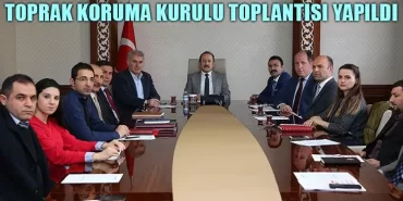 Toprak Koruma Kurulu Toplantısı Yapıldı