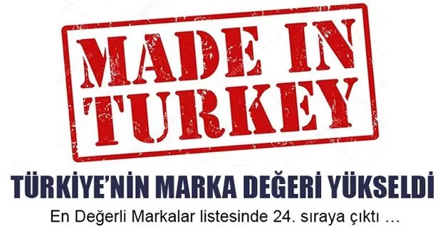 Türkiye'nin Marka Değeri Yükseldi