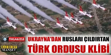 Ukrayna'dan Rusları çıldırtan Türk ordusu klibi