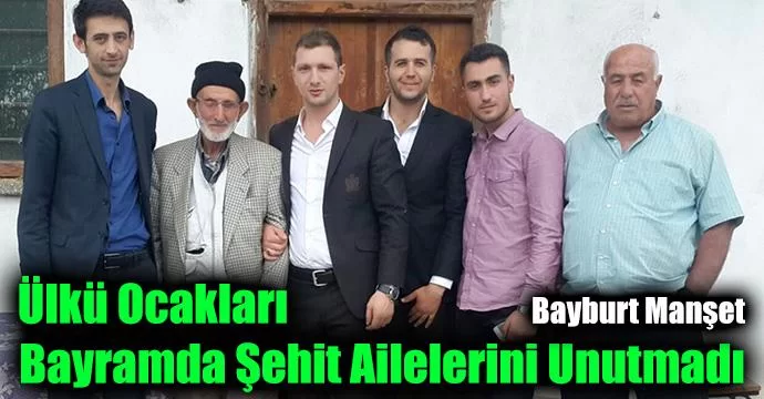 Ülkü Ocakları Bayramda Şehit Ailelerini Unutmadı