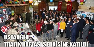 Ustaoğlu, Trafik Haftası Sergisine Katıldı