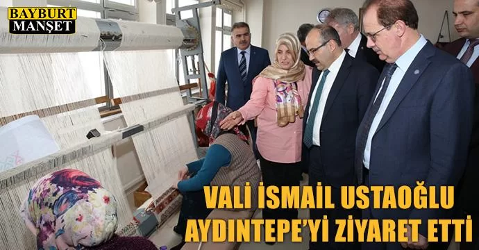 Vali İsmail Ustaoğlu Aydıntepe’yi Ziyaret Etti