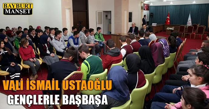 Vali İsmail Ustaoğlu, Gençlerle Başbaşa