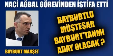Bayburtlu Müsteşar Naci Ağbal Milletvekili Adayımı?