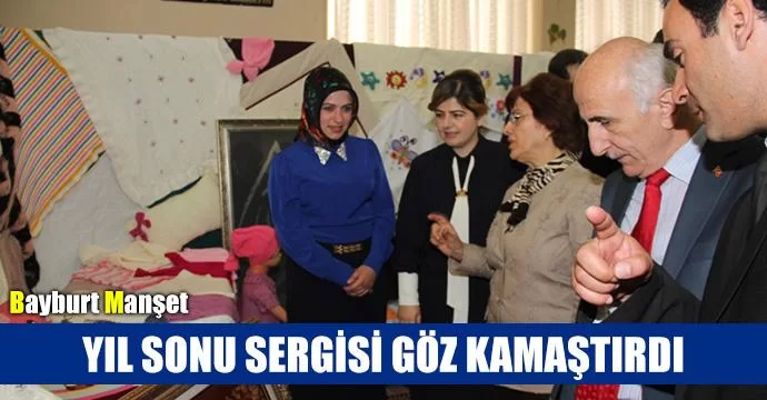 Yıl sonu sergisi göz kamaştırdı