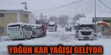 Yoğun Kar Yağışı Geliyor
